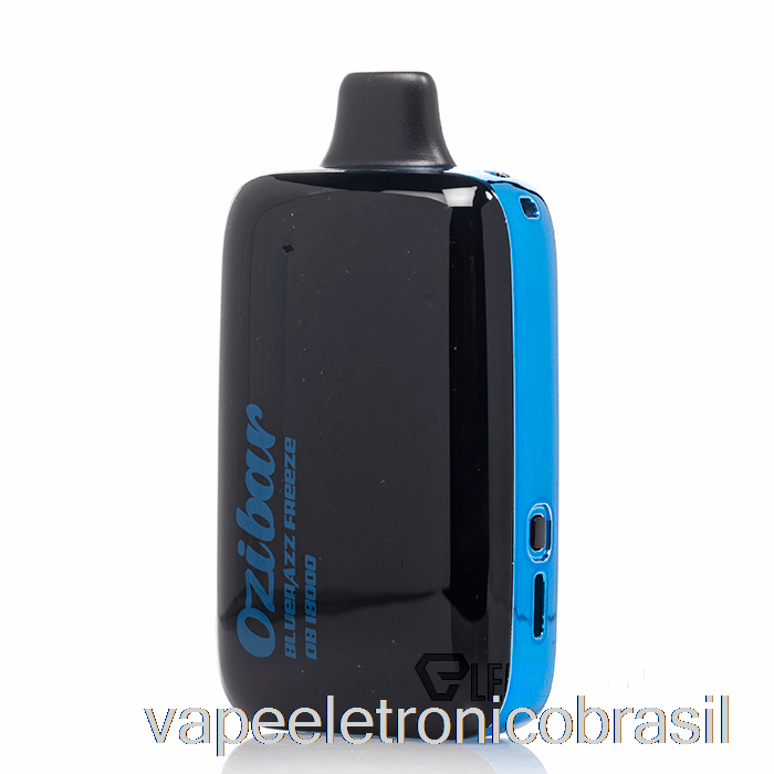 Vape Eletrônico Ozibar 18000 Descartável Bluerazz Freeze